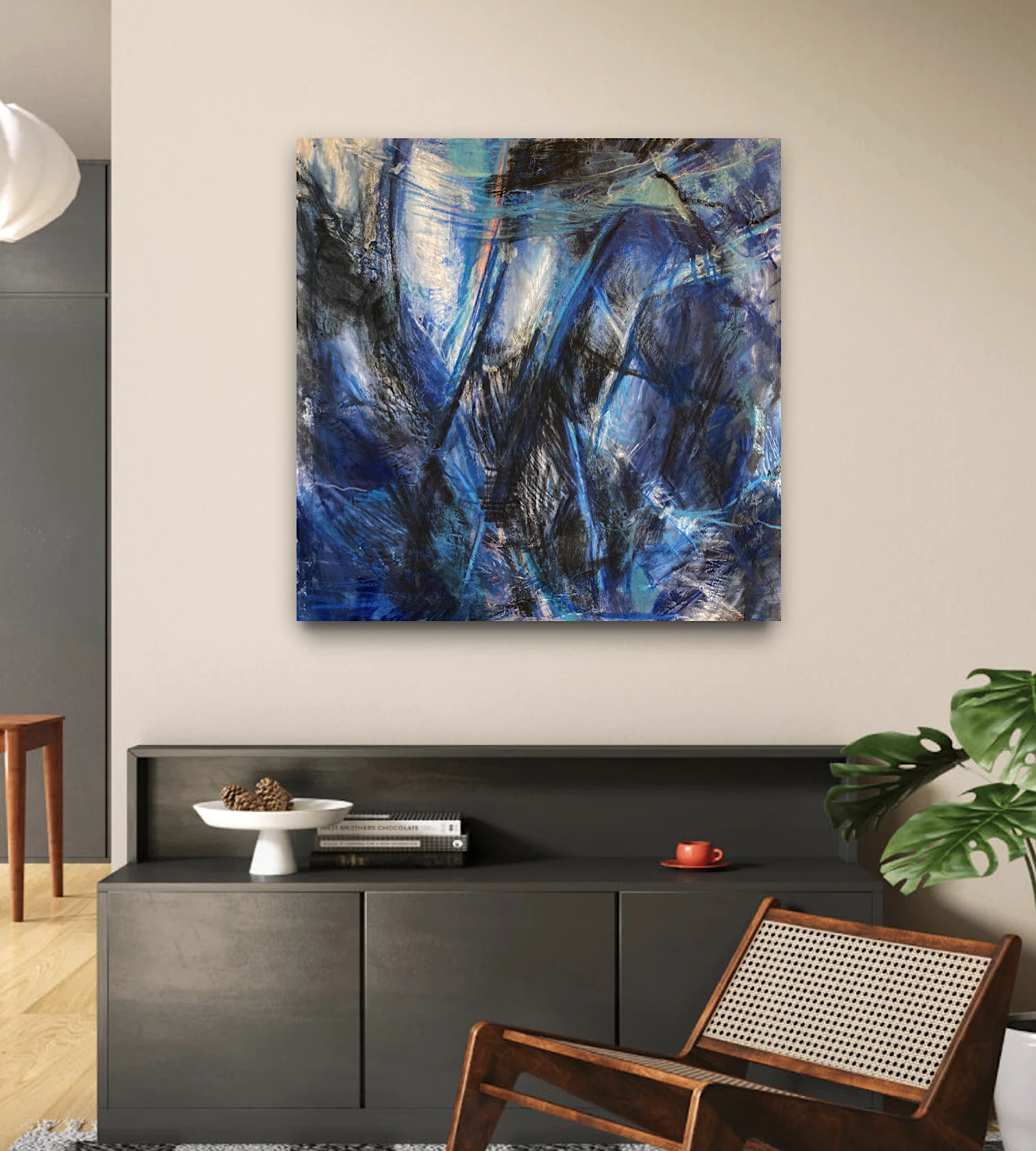 Perhaps We Should Open Our Lips - Blue Terra Series