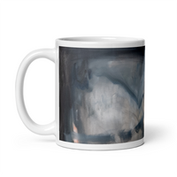 White glossy mug - Slivers