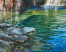 Friends by the Falls