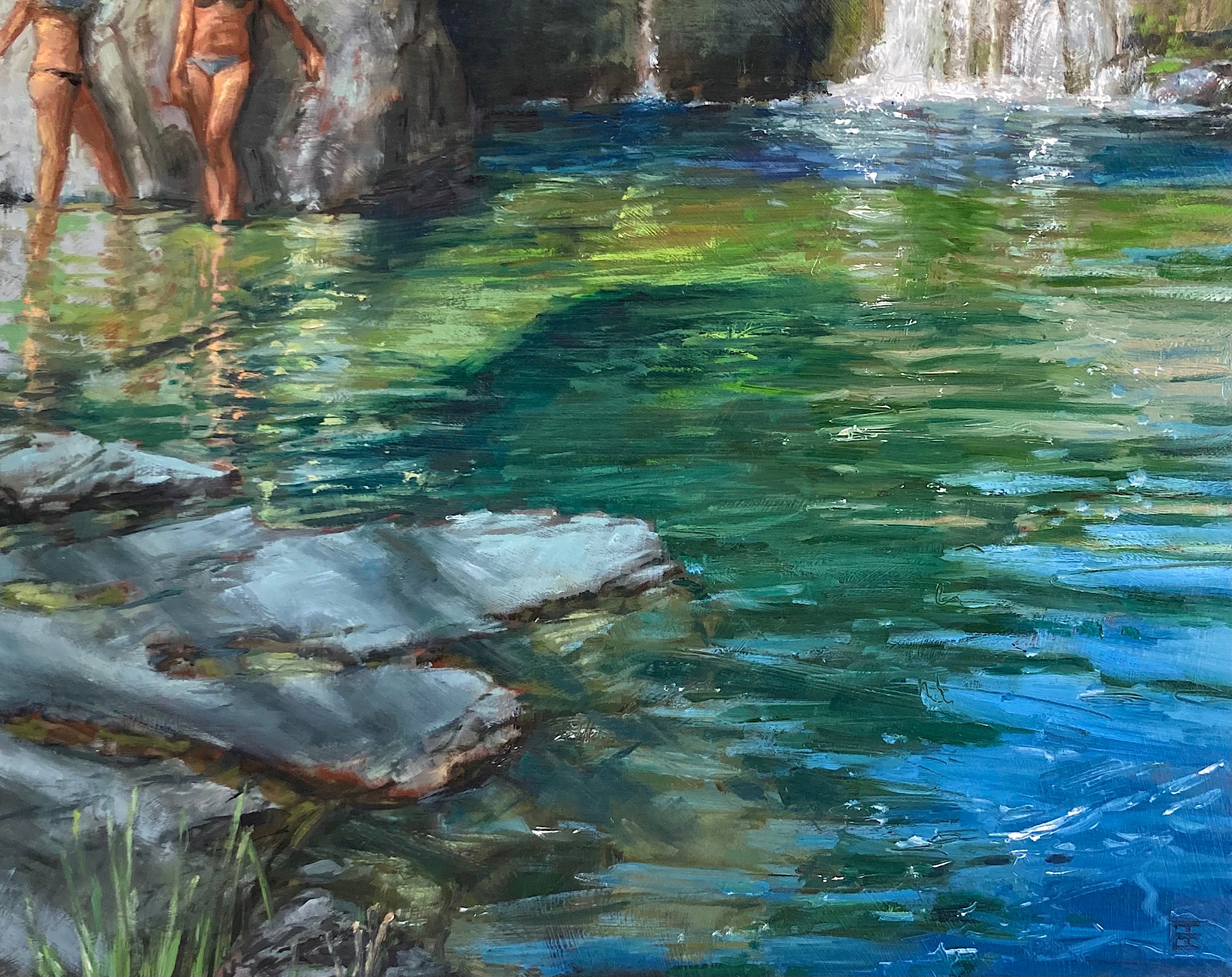 Friends by the Falls