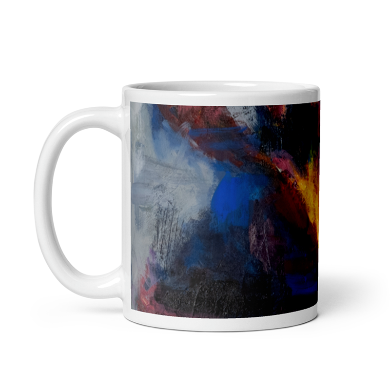 White glossy mug - Obvious Edges