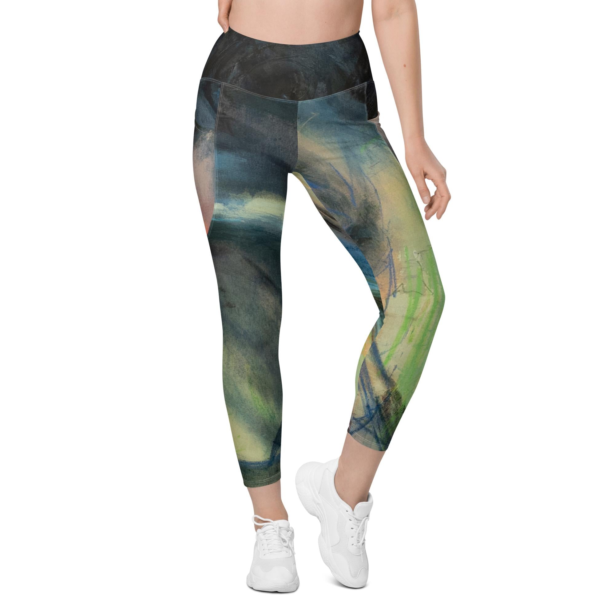 Leggings with pockets - I Was In A Cult And I Love Volcanoes