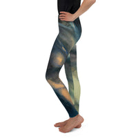 Youth Leggings - I Was In A Cult And I Love Volcanoes